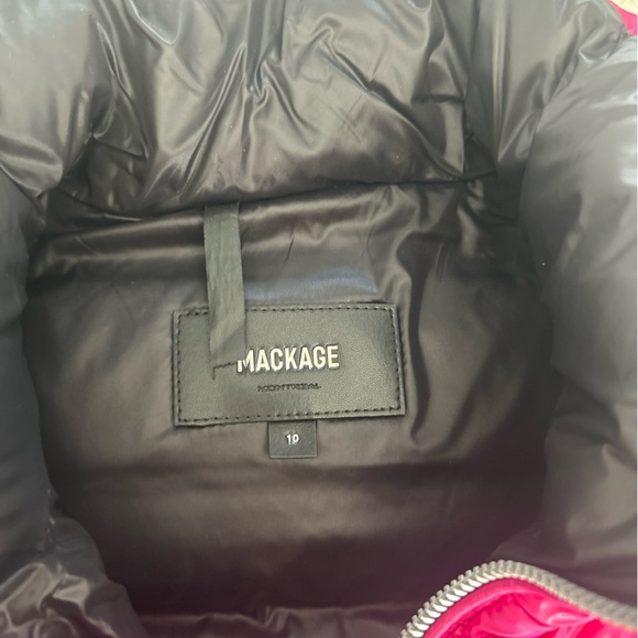 Mackage Pink Puffer Vest (size 10) - Picture 2 of 3